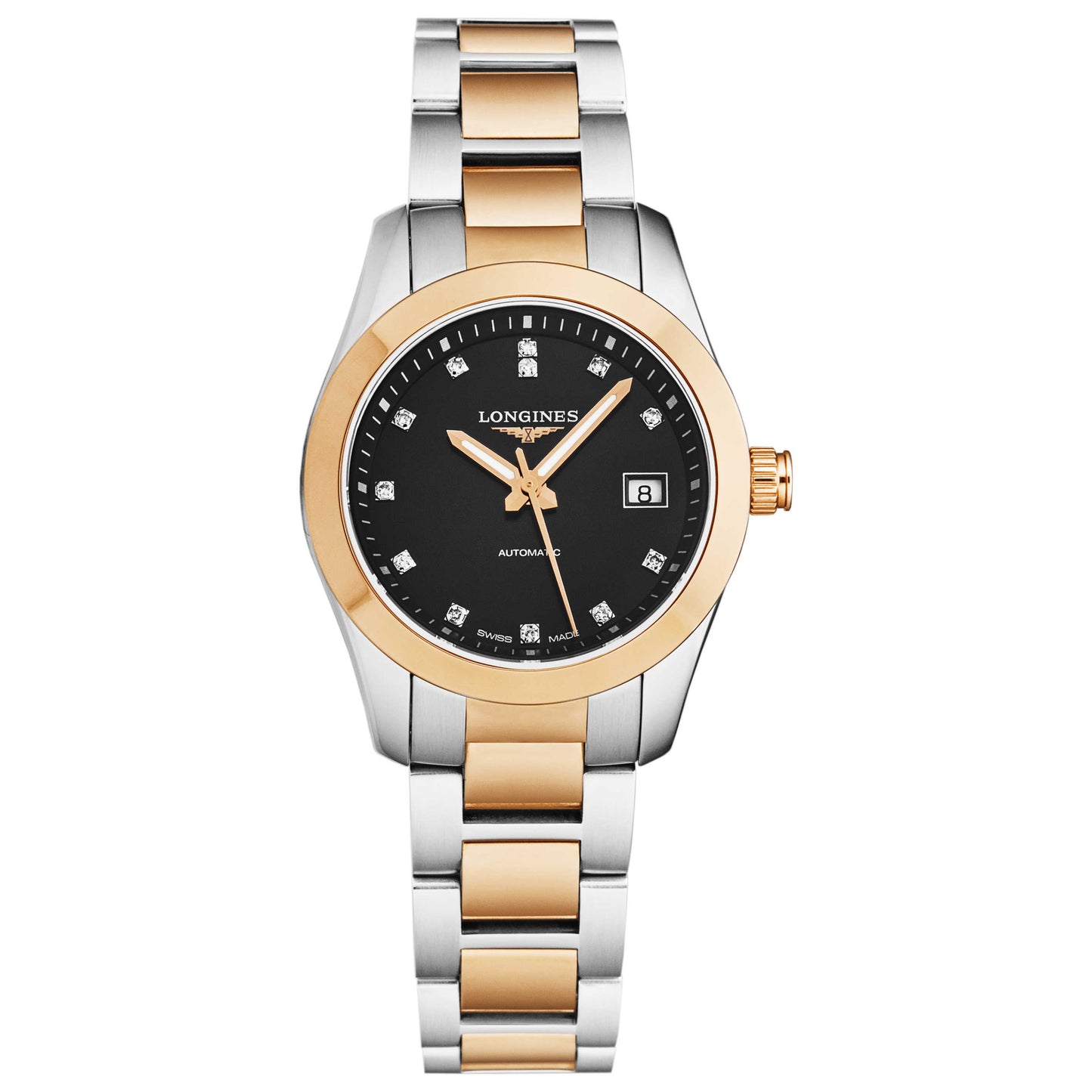 Front view of Longines Conquest Women's Automatic Watch L22855587