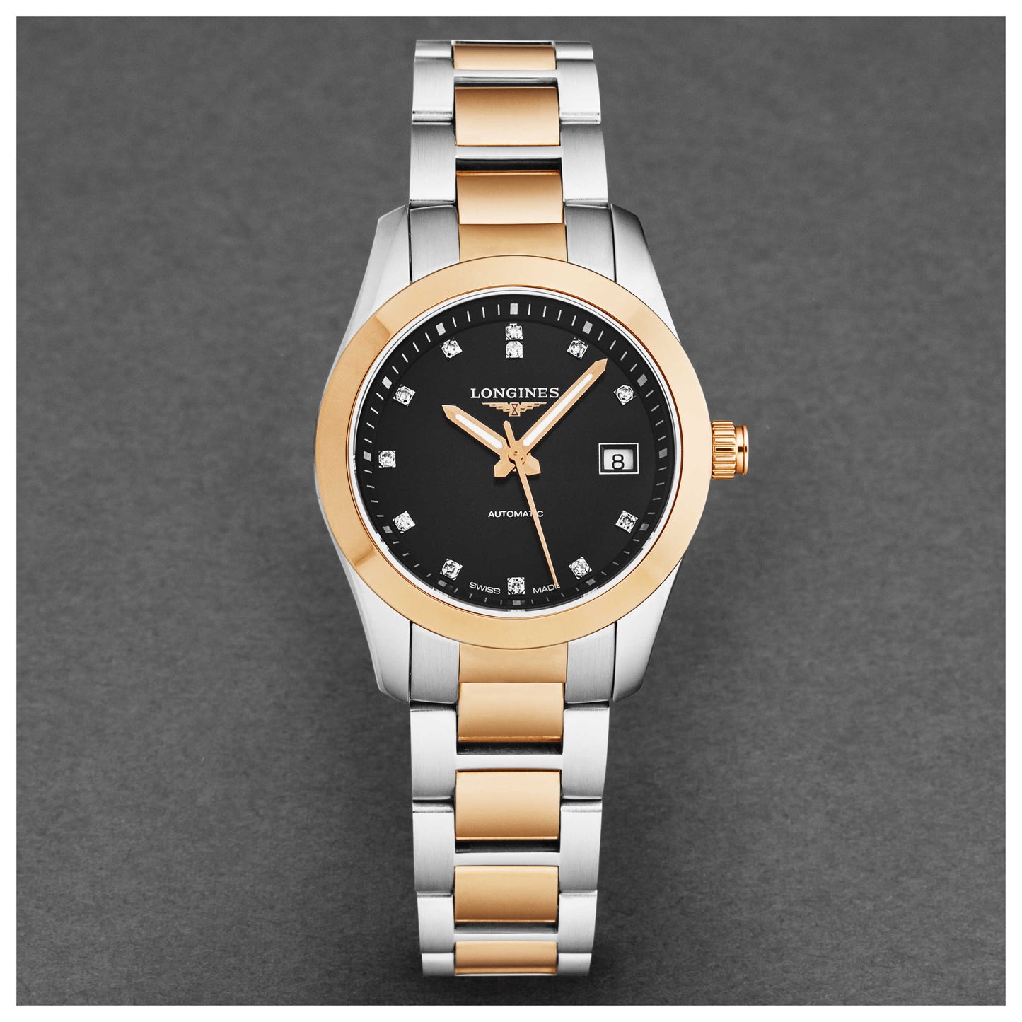 Longines Conquest Women's Automatic Watch L22855587 - Image #4