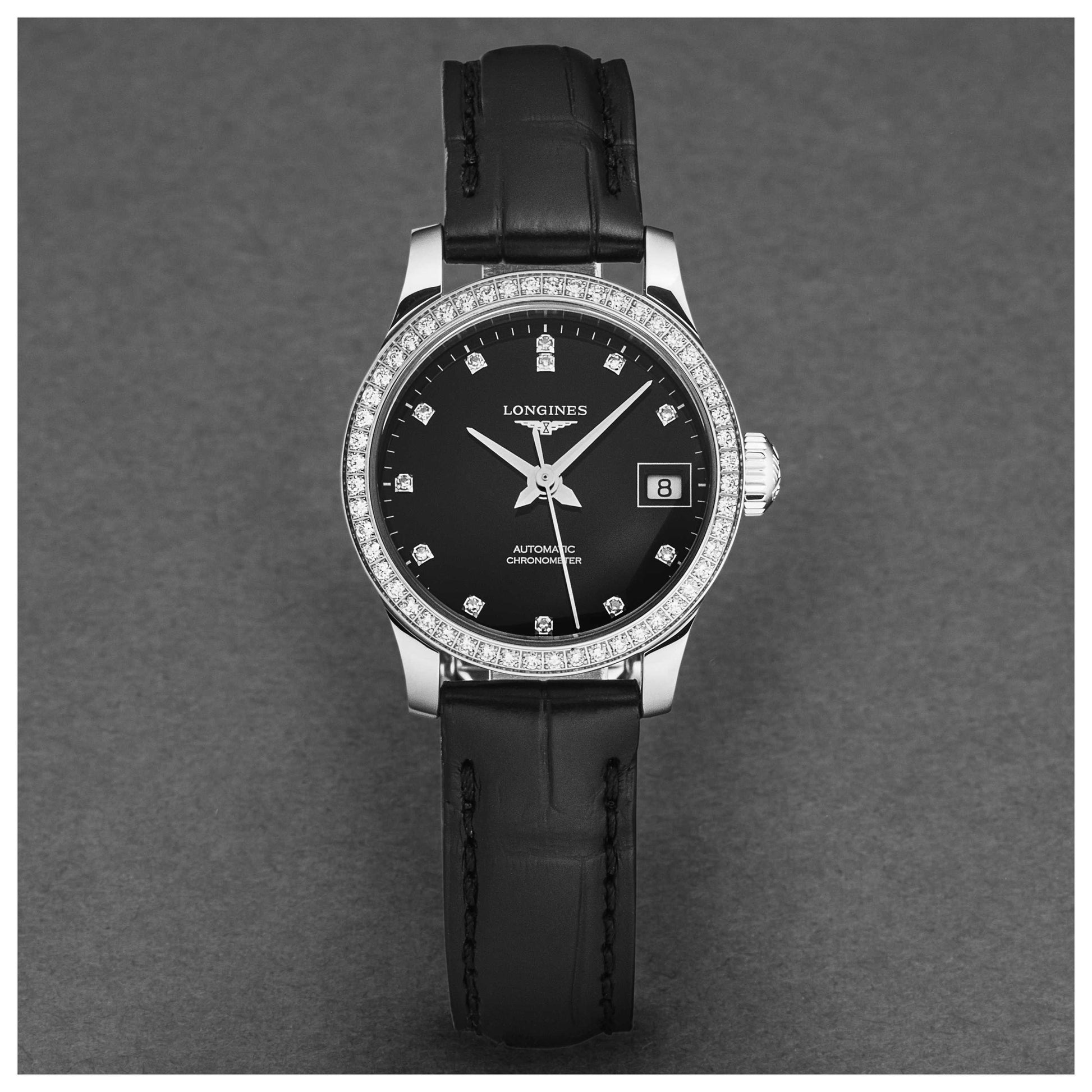 Longines Record Women's Automatic Watch L23200572 - Image #4