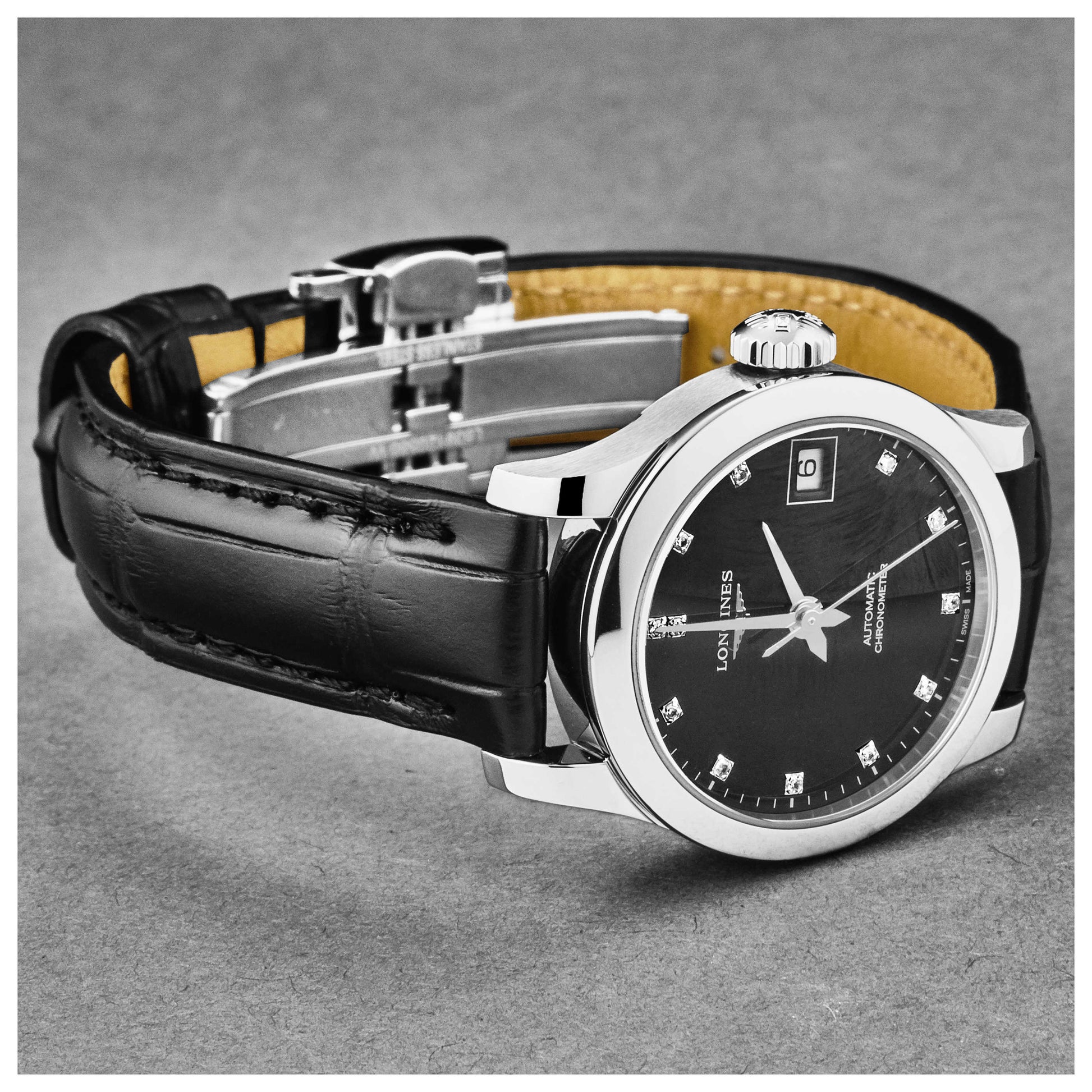 Longines Record Women's Automatic Watch L23204572 - Image #2