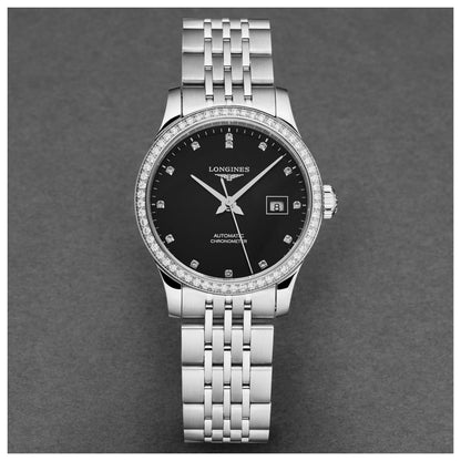Longines Record Women's Automatic Watch L23210576 - Image #4