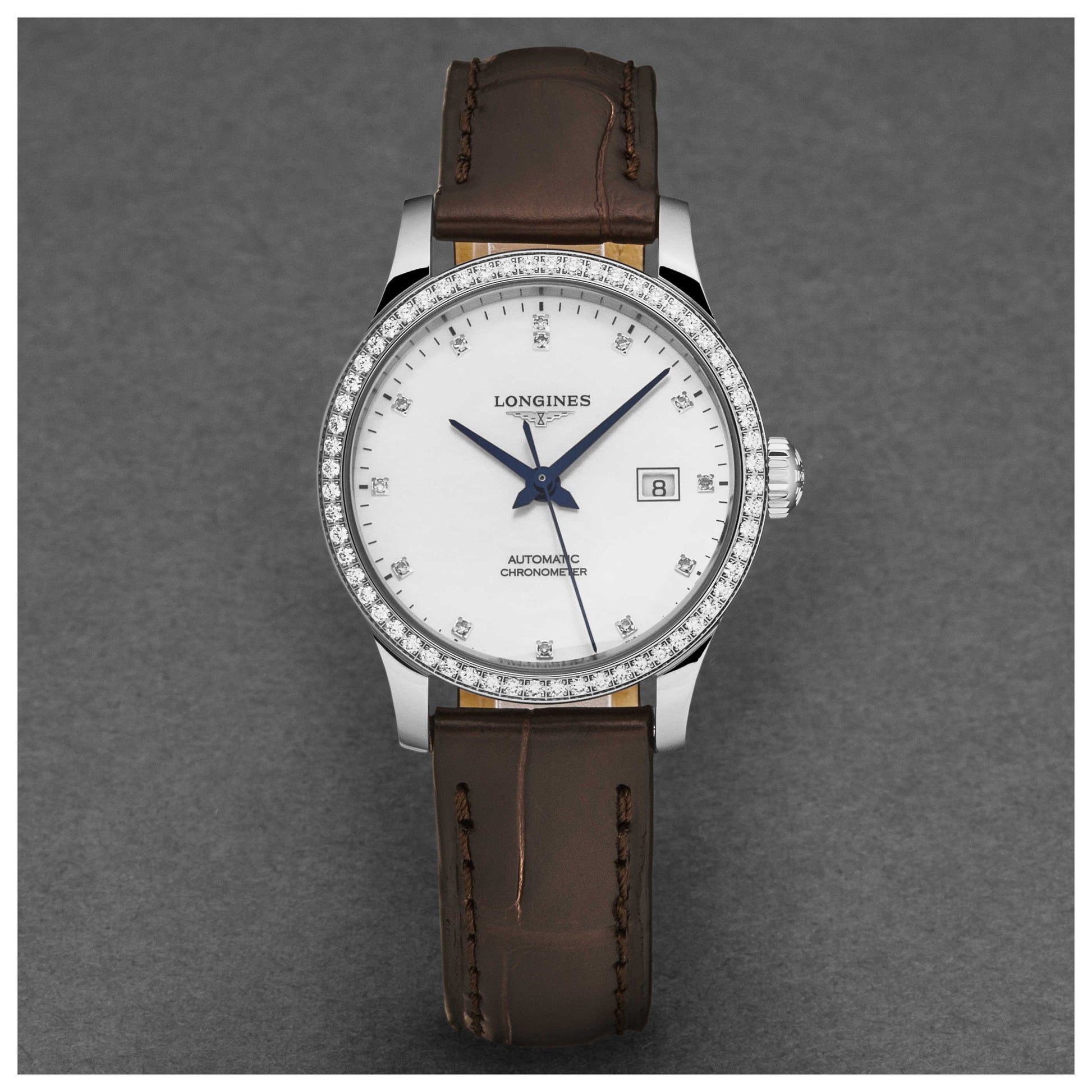 Longines Record Women's Automatic Watch L23210872 - Image #4