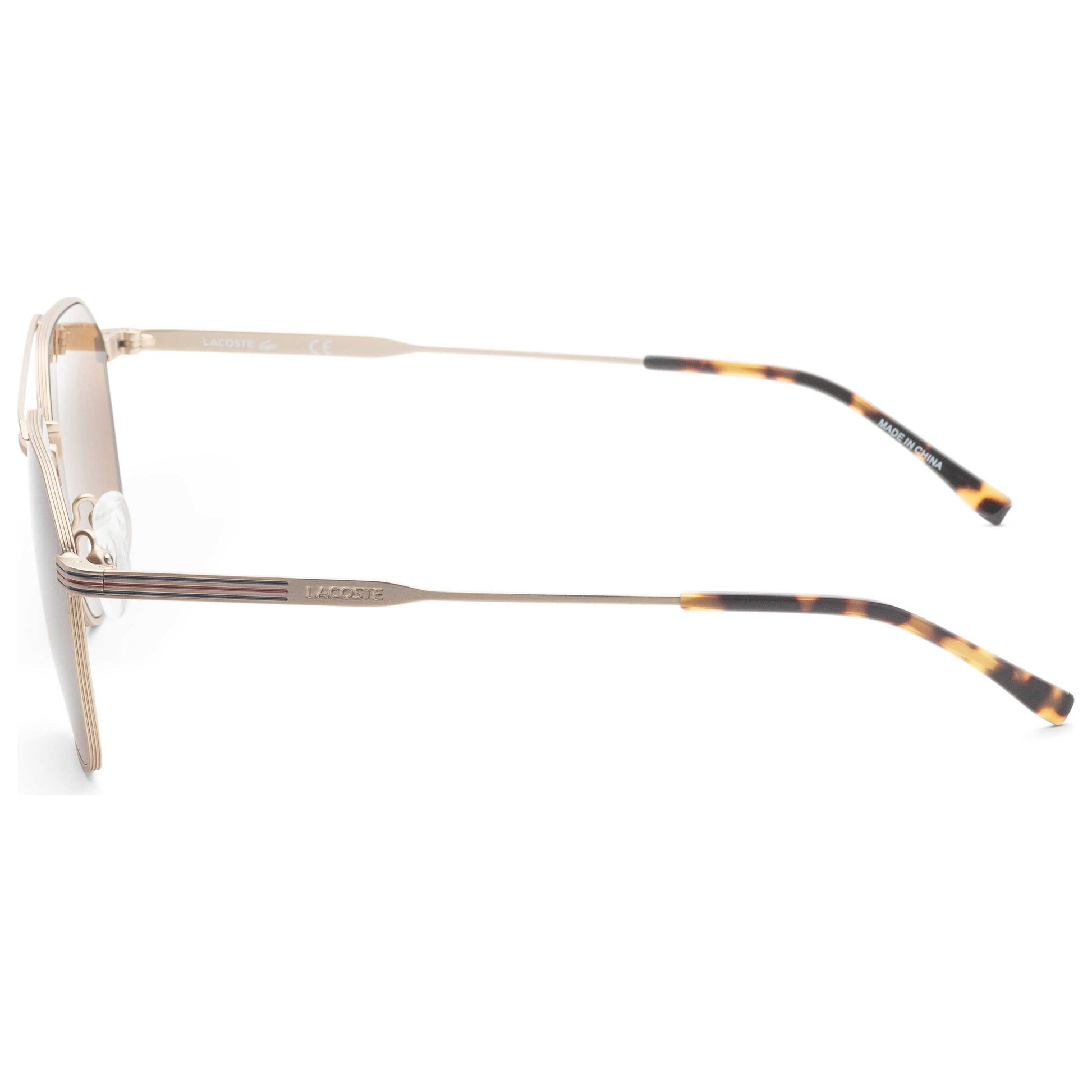 Left view of Lacoste Fashion Men's Sunglasses L244S-710