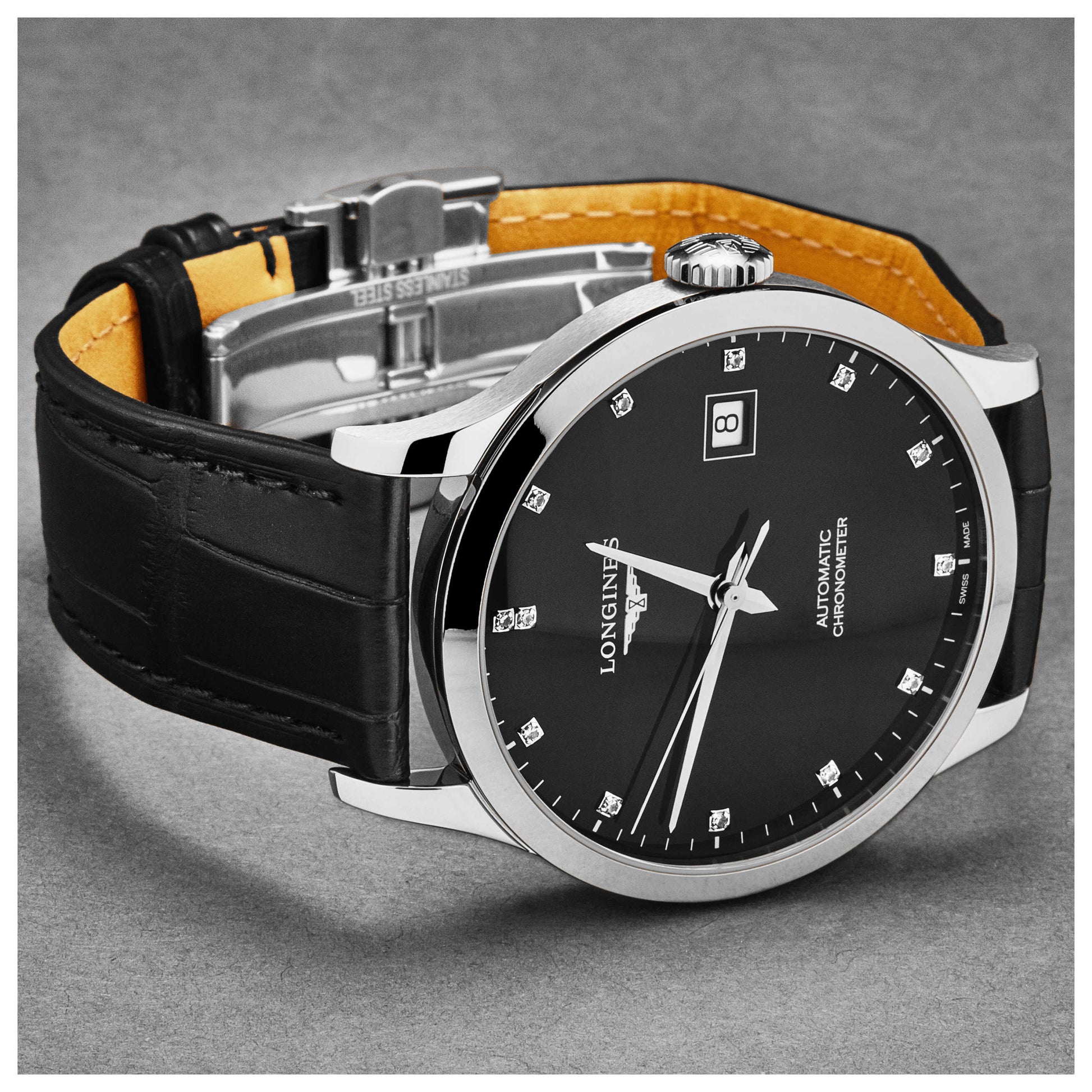 Longines Record Men's Automatic Watch L28204572 - Image #2
