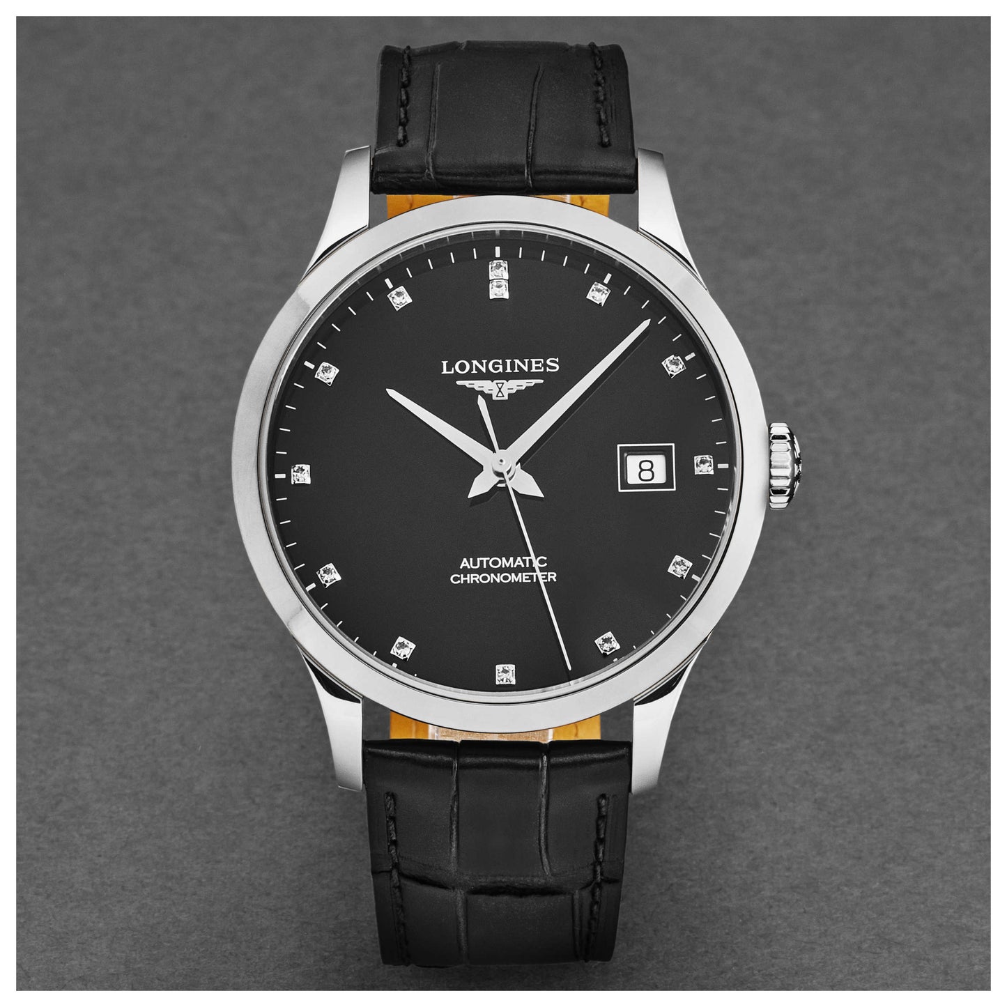 Longines Record Men's Automatic Watch L28204572 - Image #4