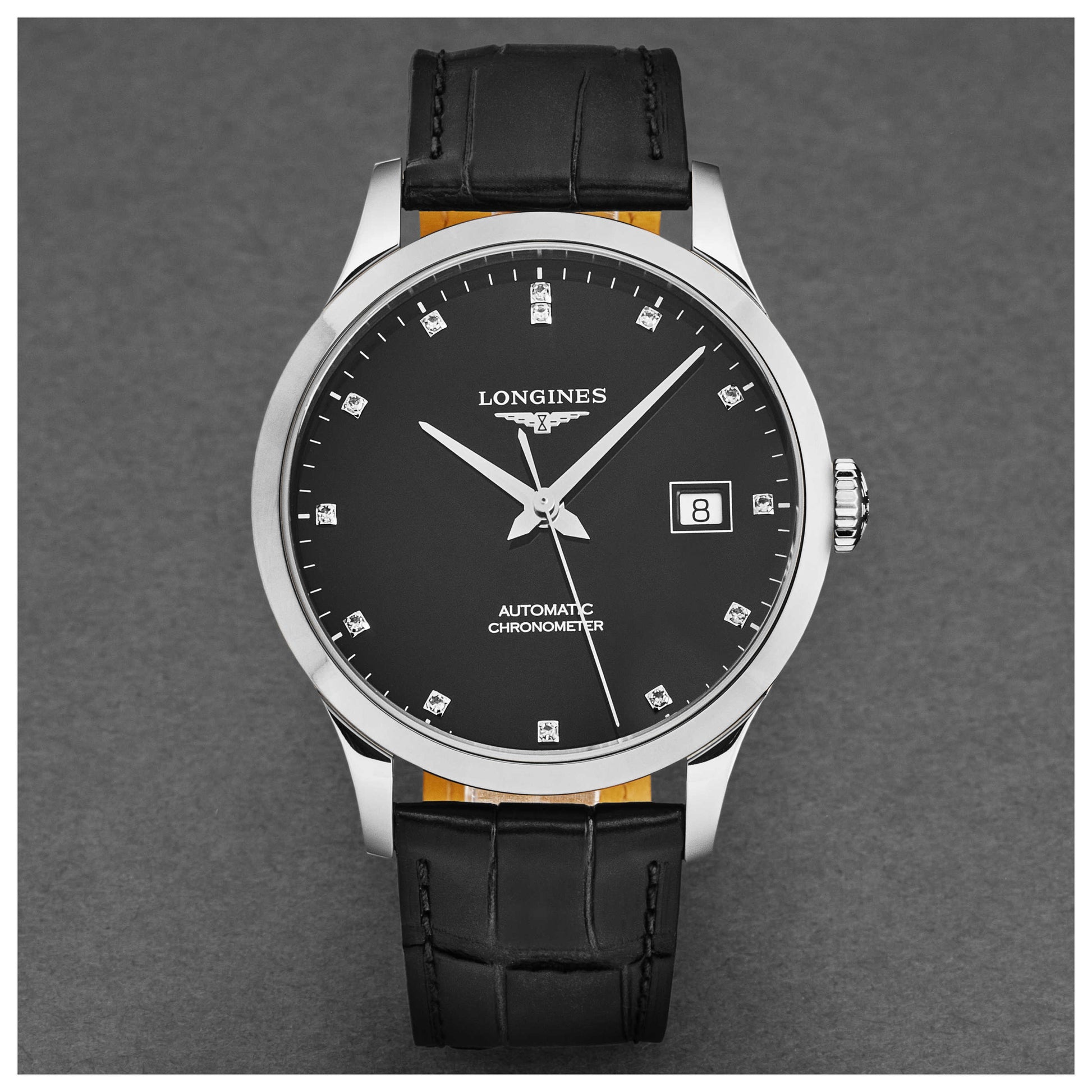 Longines Record Men's Automatic Watch L28204572 - Image #4