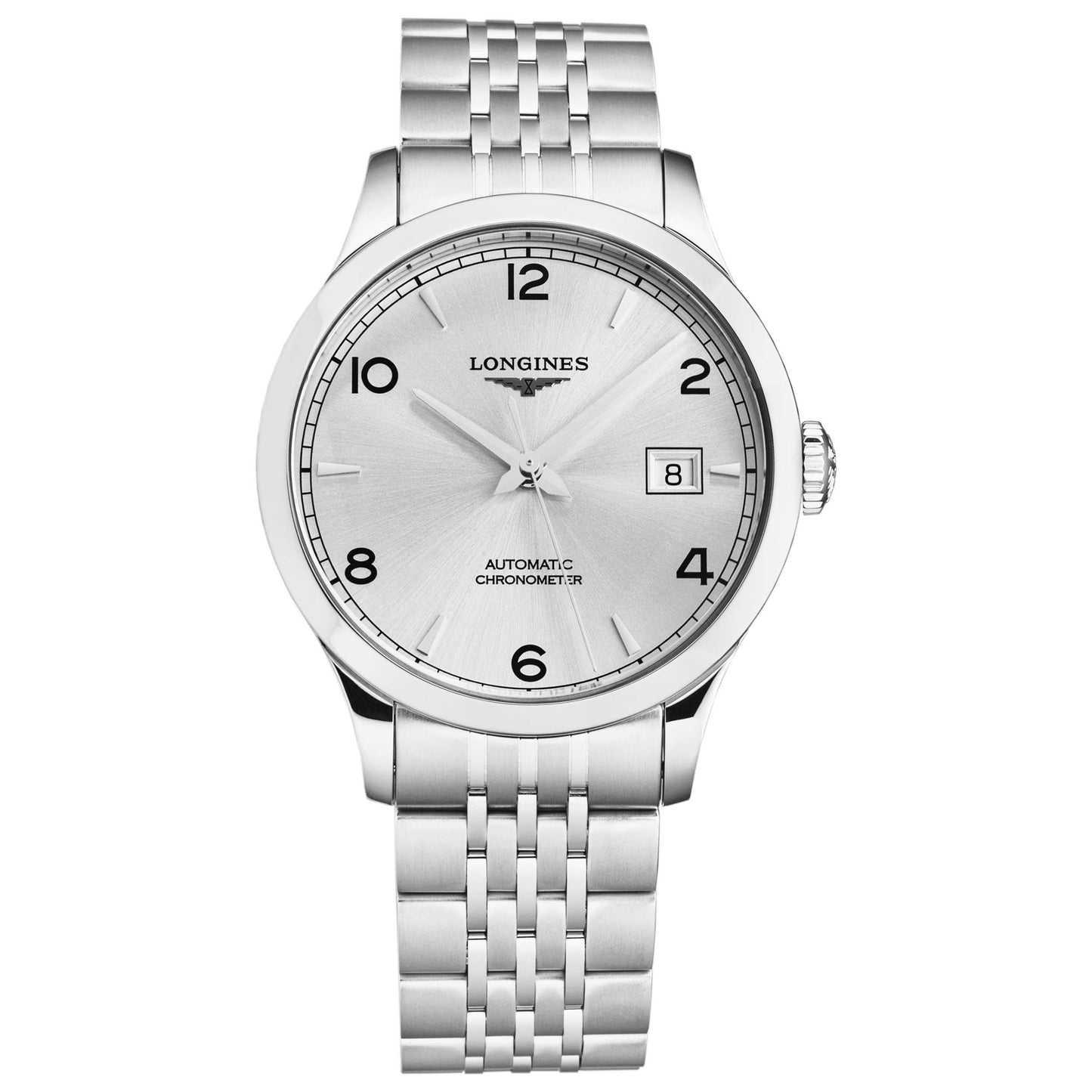 Front view of Longines Record Men's Automatic Watch L28204766