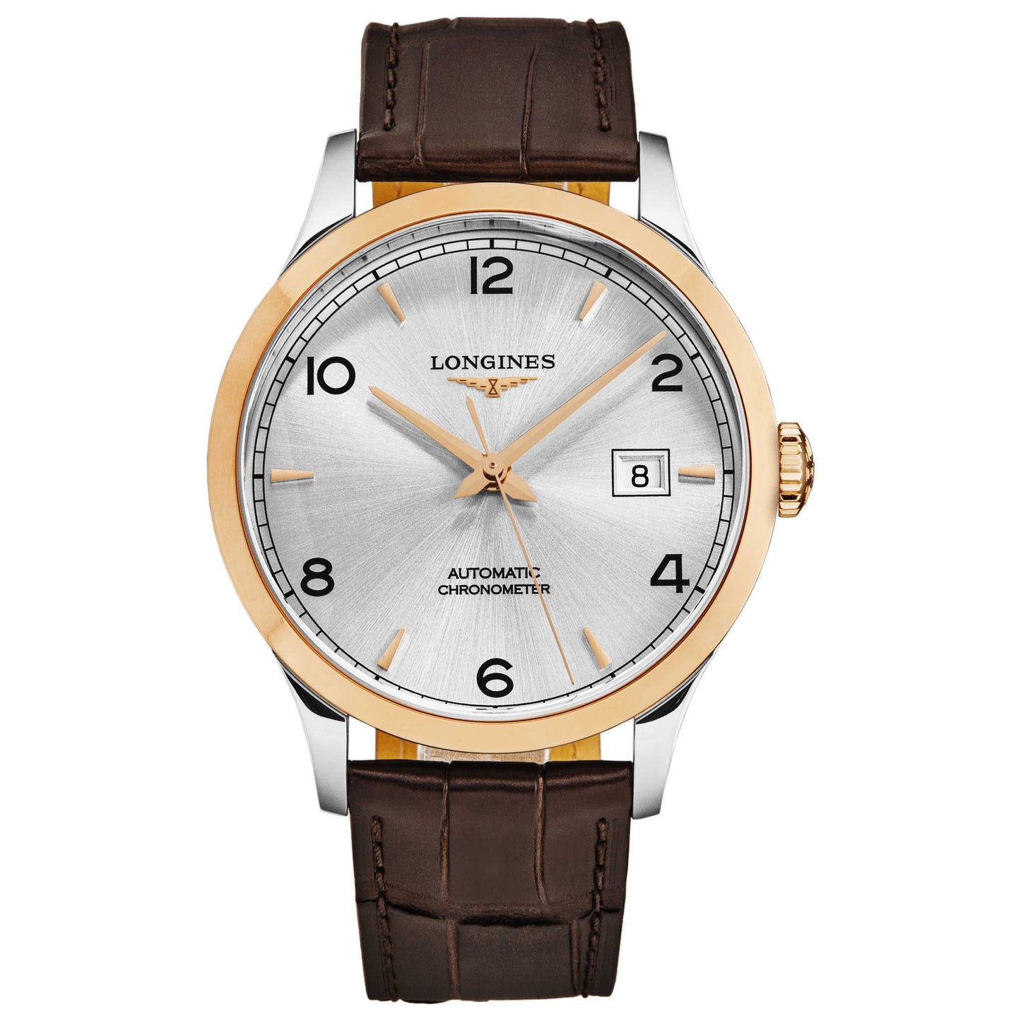 Front view of Longines Record Men's Automatic Watch L28215762
