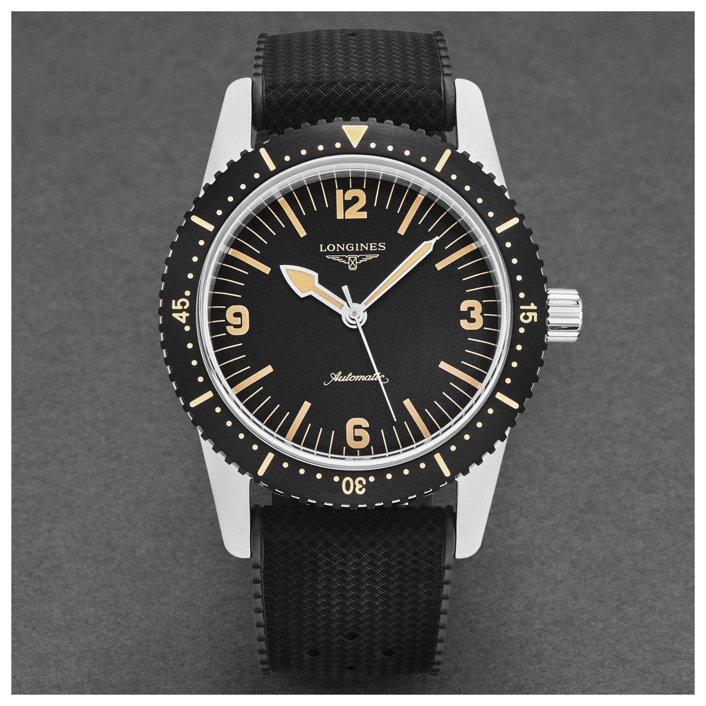 Longines Heritage Diver Men's Automatic Watch L28224569 - Image #3