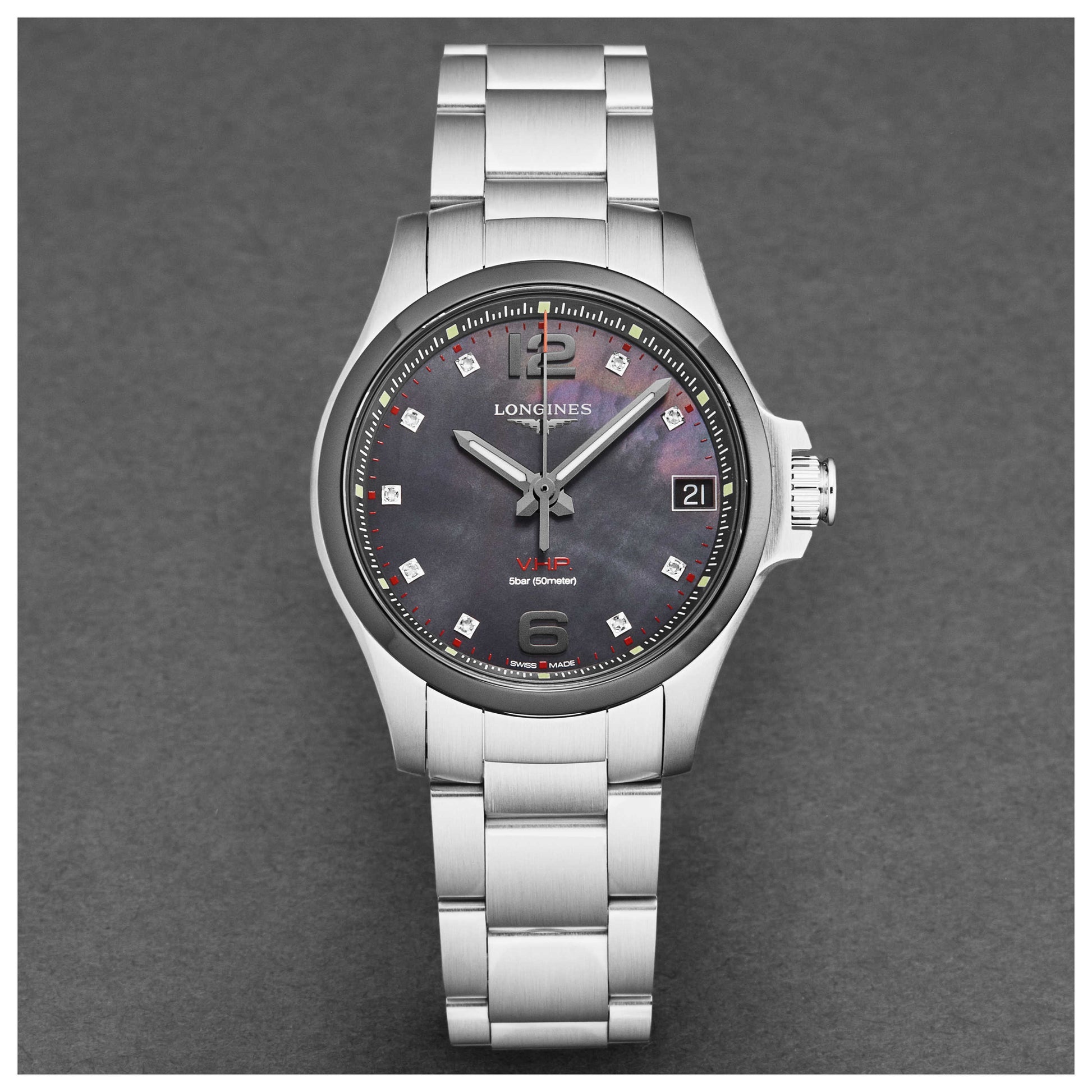 Longines Conquest Women's Quartz Watch L33194886 - Image #5