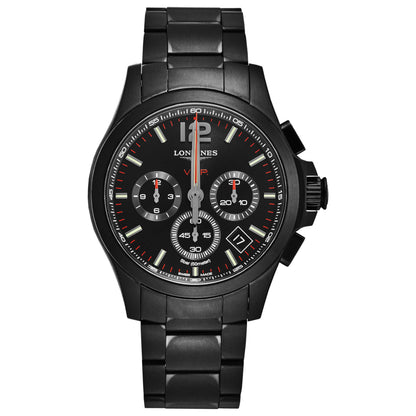 Front view of Longines Conquest Men's Quartz Watch L37172566