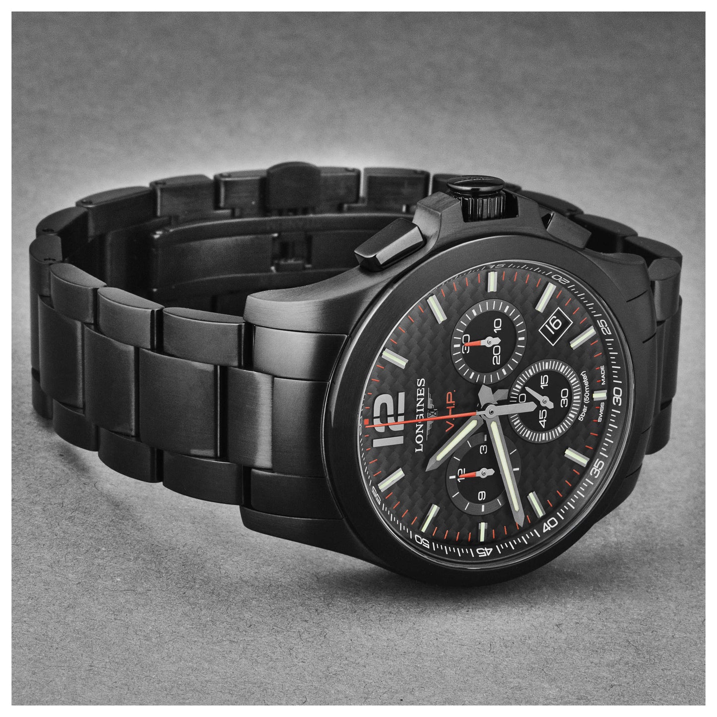 Longines Conquest Men's Quartz Watch L37172666 - Image #2