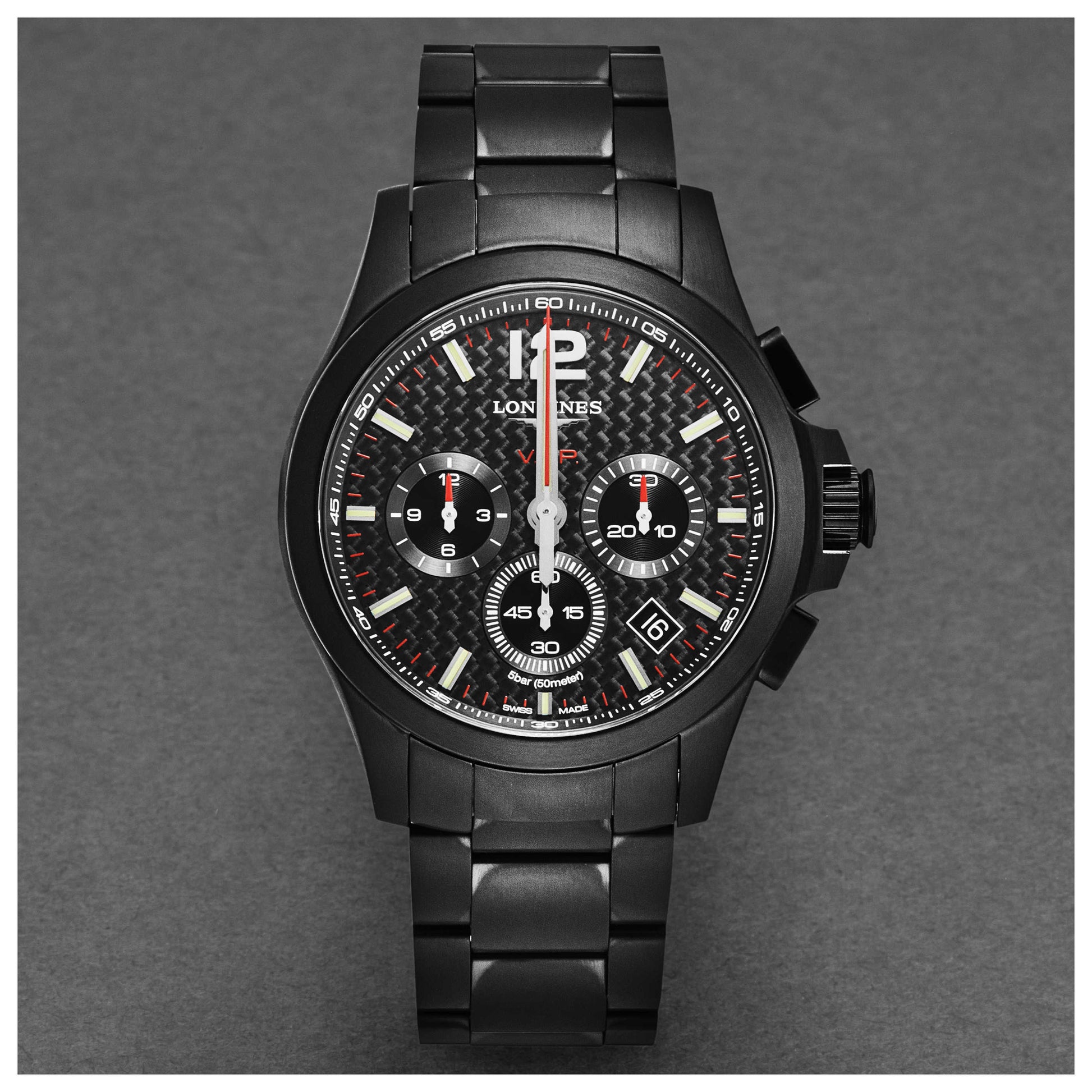 Longines Conquest Men's Quartz Watch L37172666 - Image #5