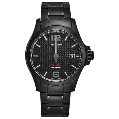 Front view of Longines Conquest Men's Quartz Watch L37262666