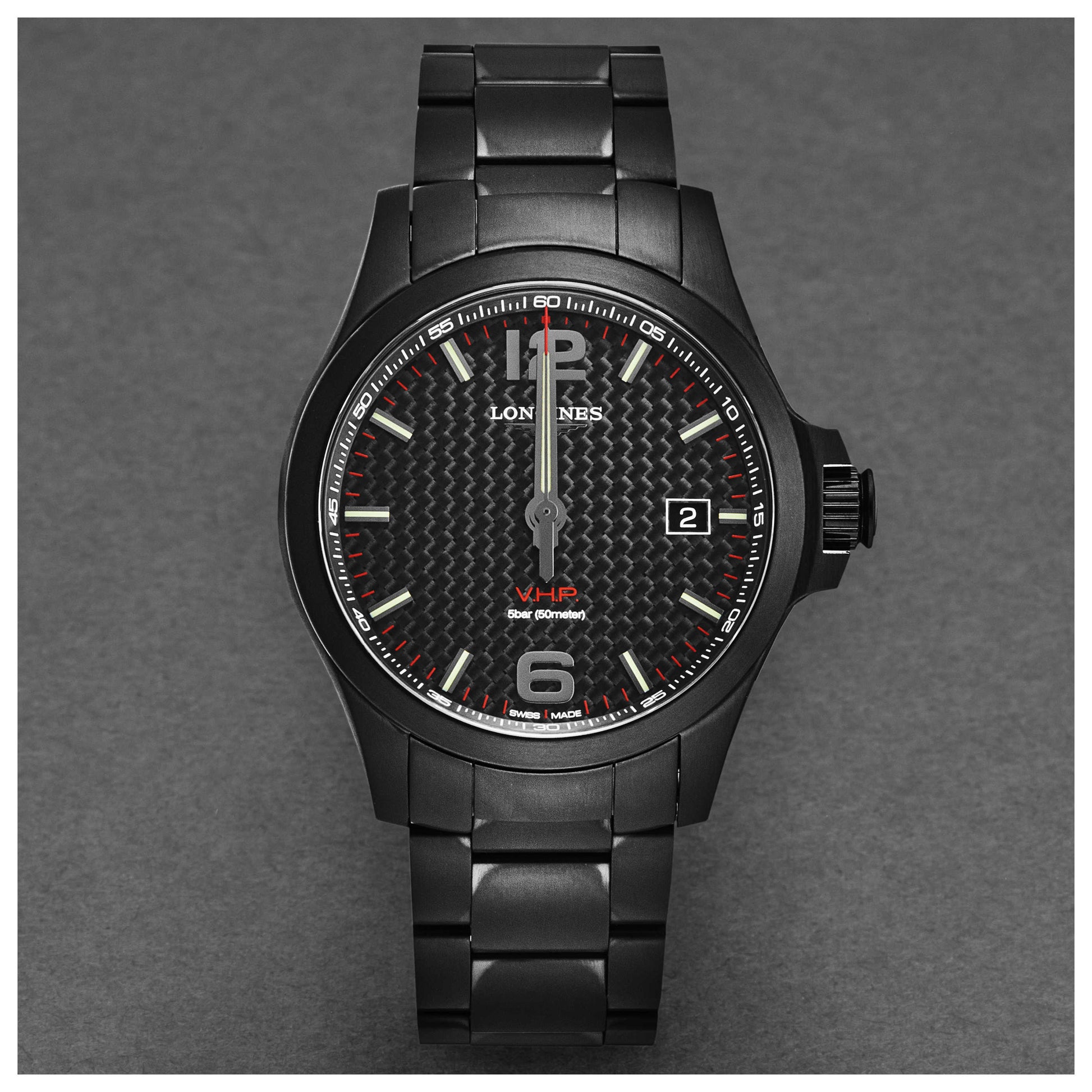 Longines Conquest Men's Quartz Watch L37262666 - Image #5