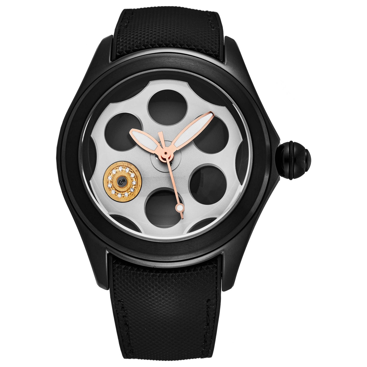 Front view of Corum Bubble Men's Automatic Watch L407/03946
