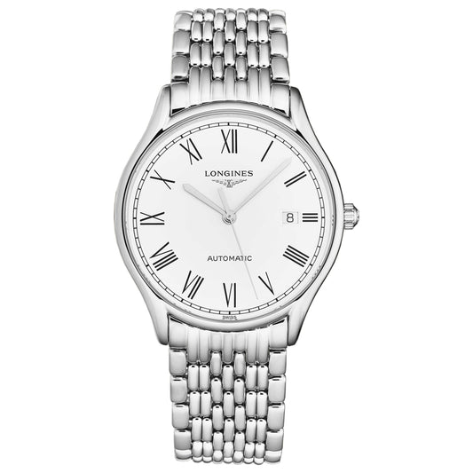 Front view of Longines Lyre Men's Automatic Watch L49604116