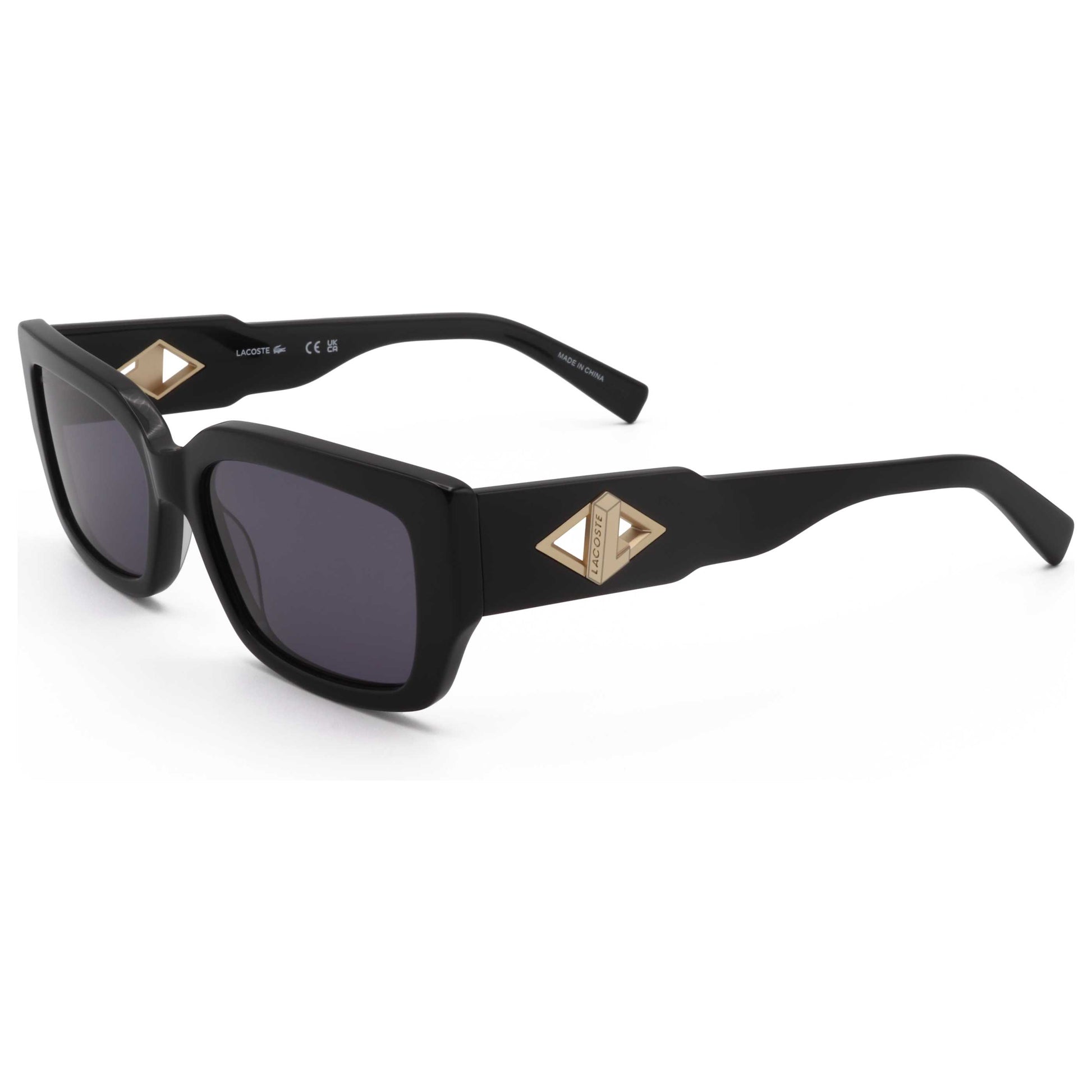 Front view of Lacoste Women's Sunglasses L6021S-001-55