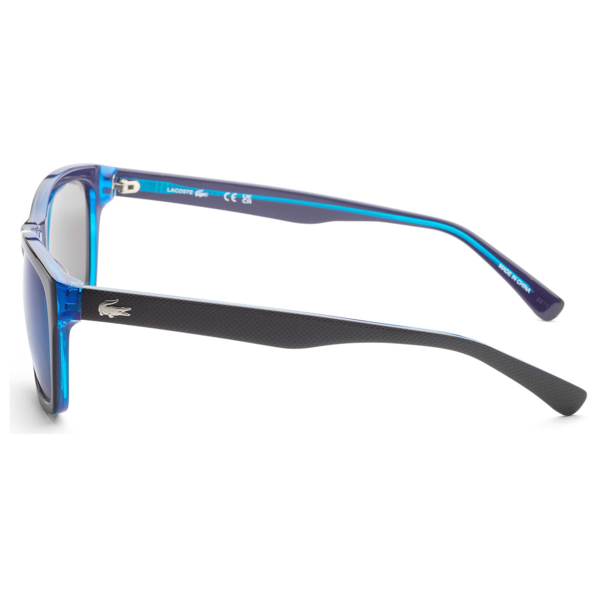 Left view of Lacoste Fashion Unisex Sunglasses L683S-002
