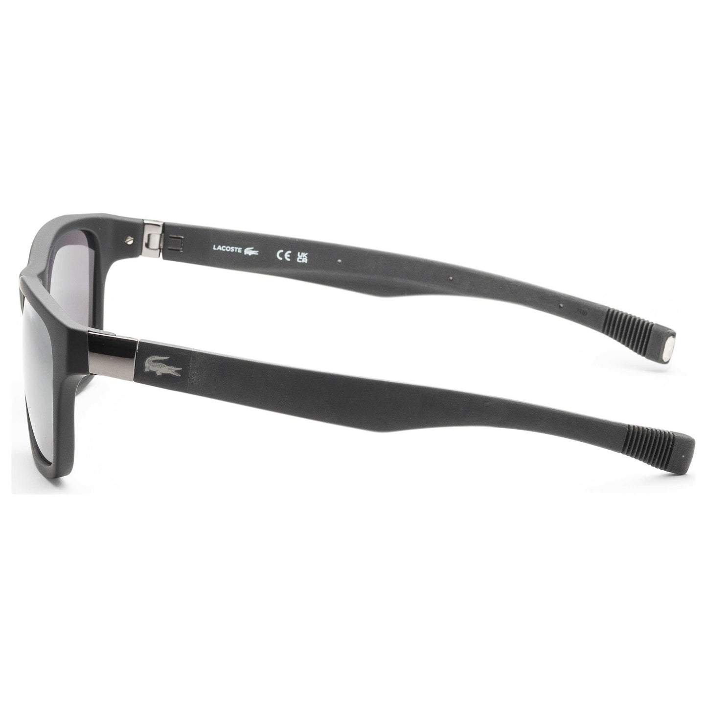 Left view of Lacoste Fashion Unisex Sunglasses L737S-002-55