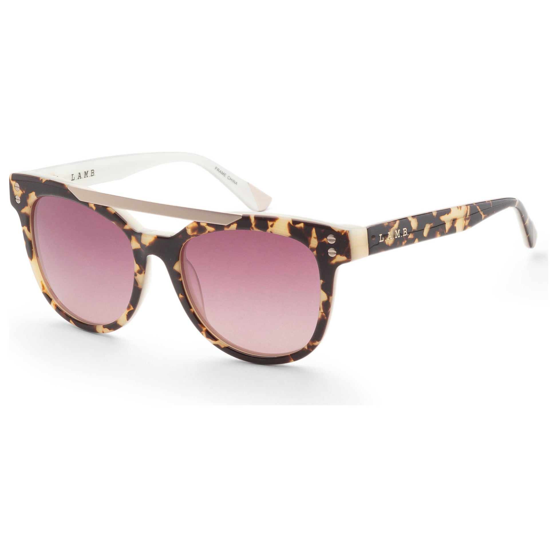 Front view of L.A.M.B. Women's Sunglasses LA508-TOR-53