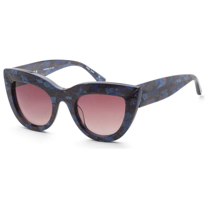 Front view of L.A.M.B. Women's Sunglasses LA532-BLU-50