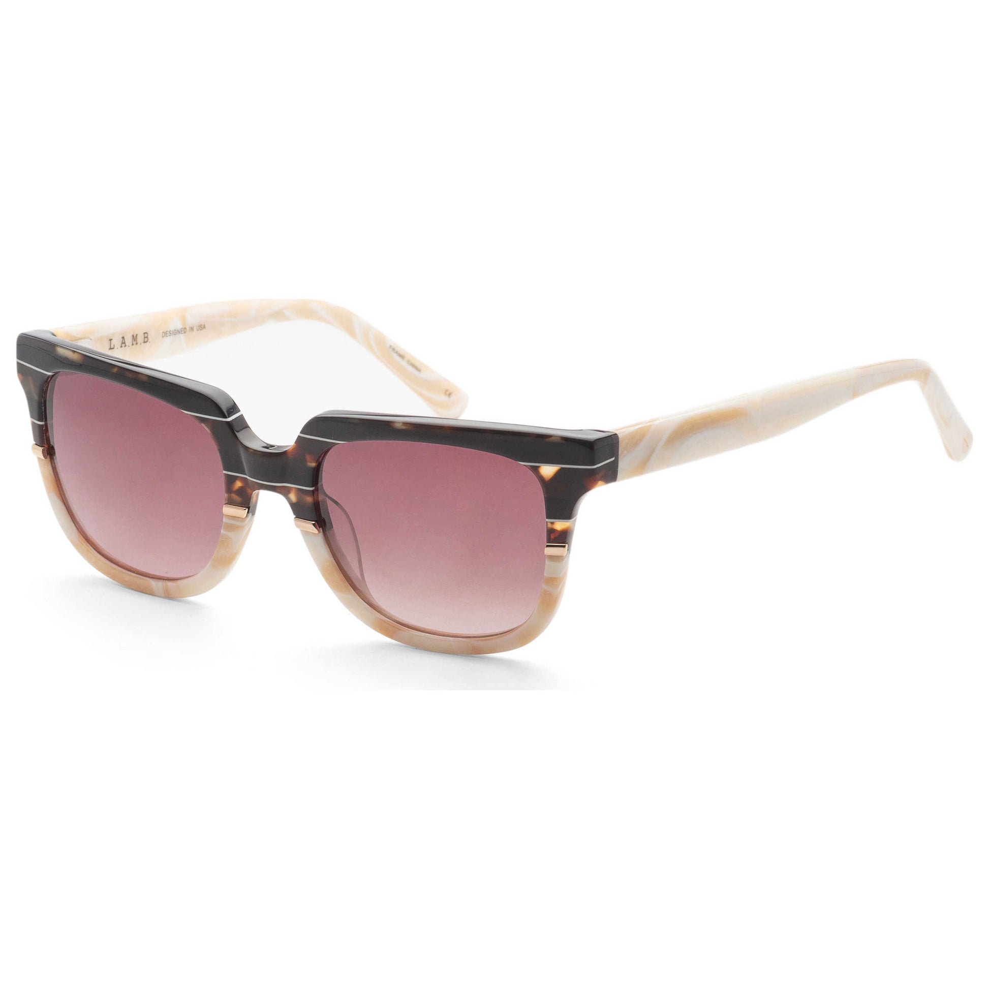 Front view of L.A.M.B. Women's Sunglasses LA553-TOR-51