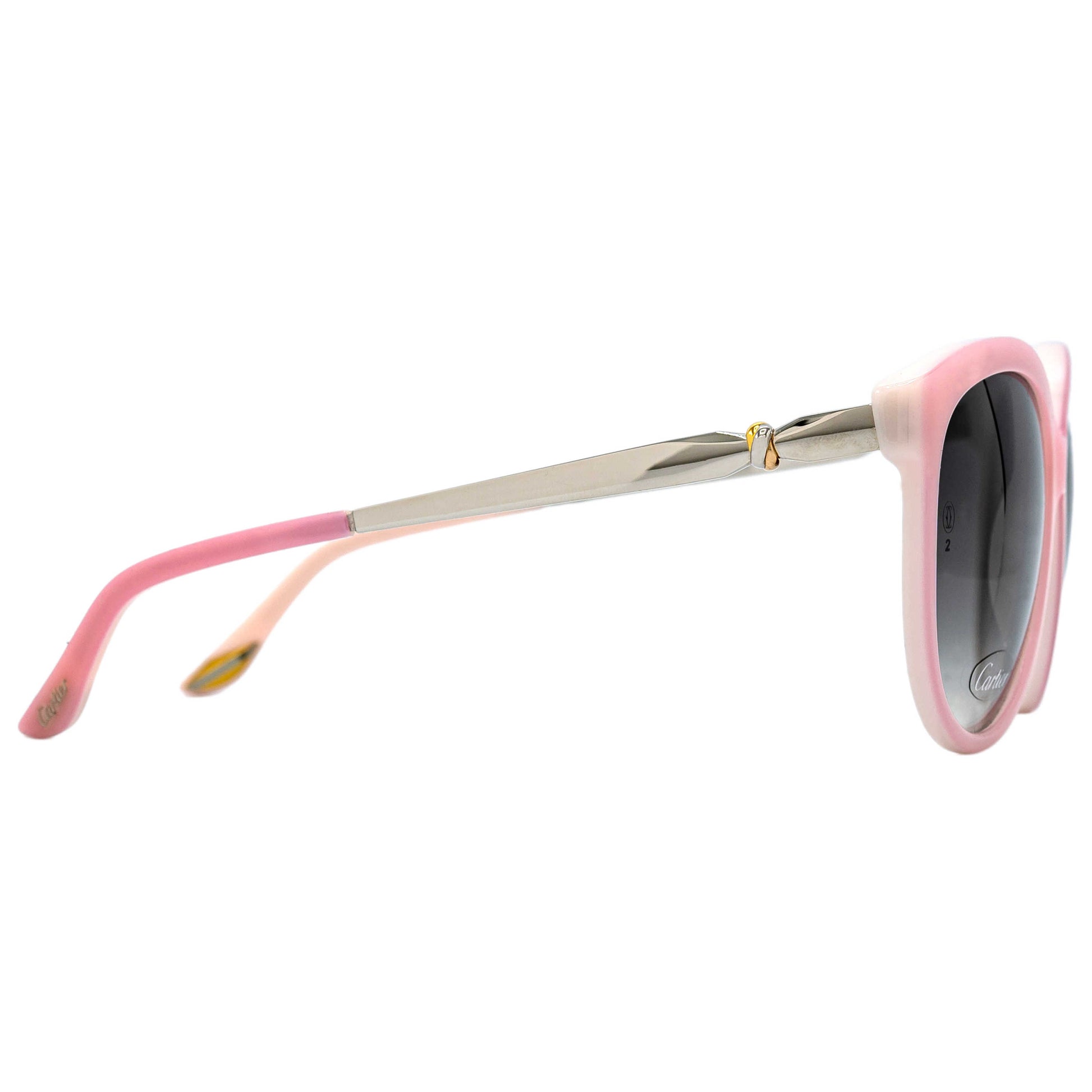 Cartier Fashion Women's Sunglasses LADY-TRINITY-T8201067-PK-G-G57-57 - Image #3