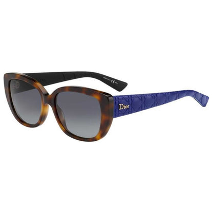 Front view of Christian Dior Lady Women's Sunglasses LADY2RS-GRS-HD