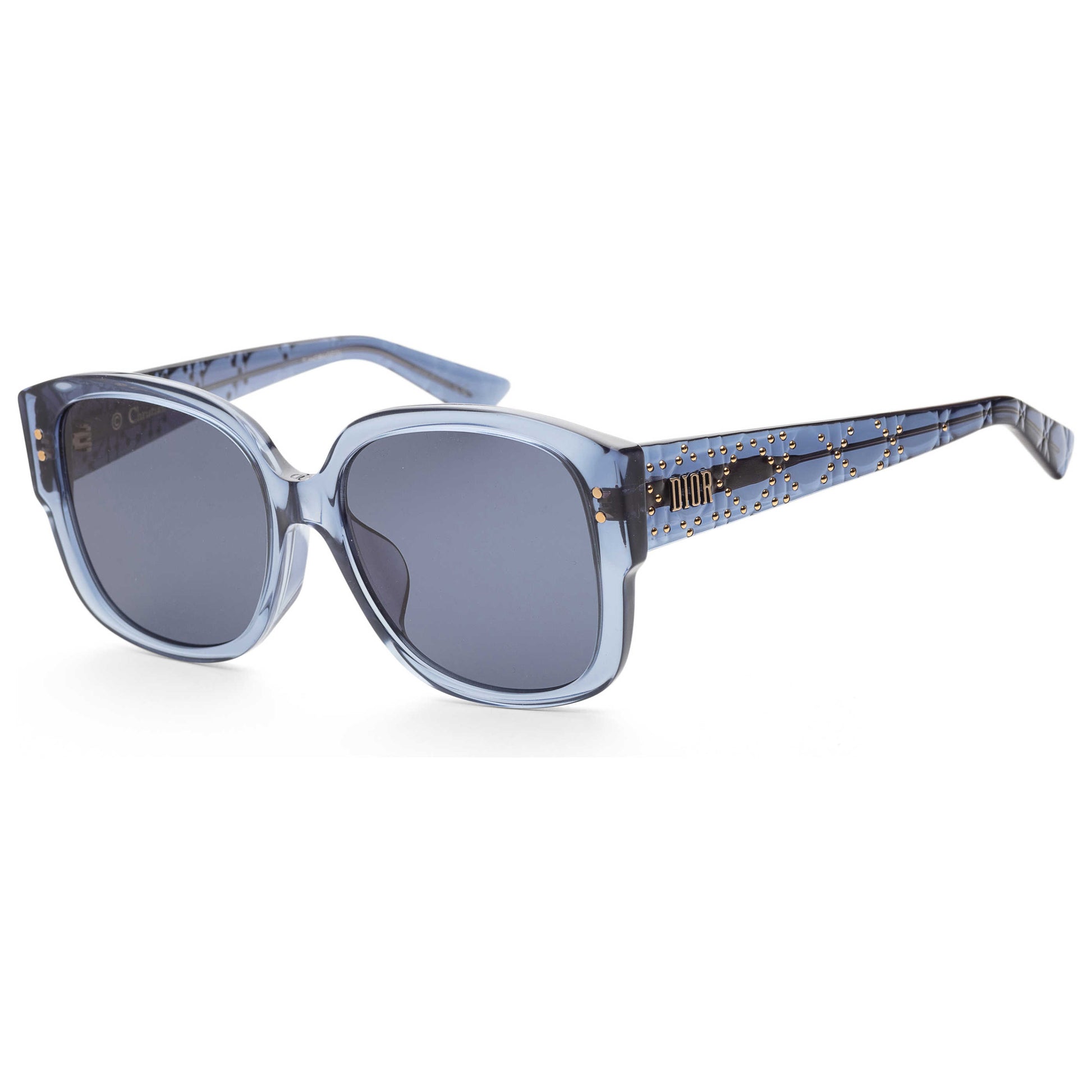 Front view of Christian Dior Lady Stud Women's Sunglasses LADYDIORSTUDS-LNBD-A9