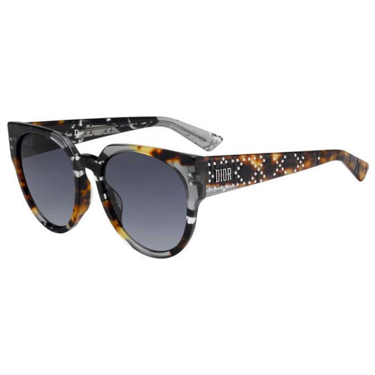 Front view of Christian Dior Lady Stud Women's Sunglasses LADYSTD3FS-ACI-9O