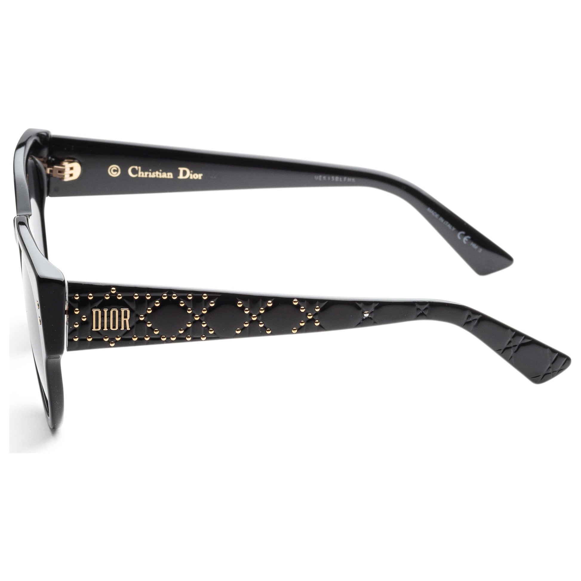 Left view of Christian Dior Lady Stud Women's Sunglasses LADYSTUD3S-807-IR