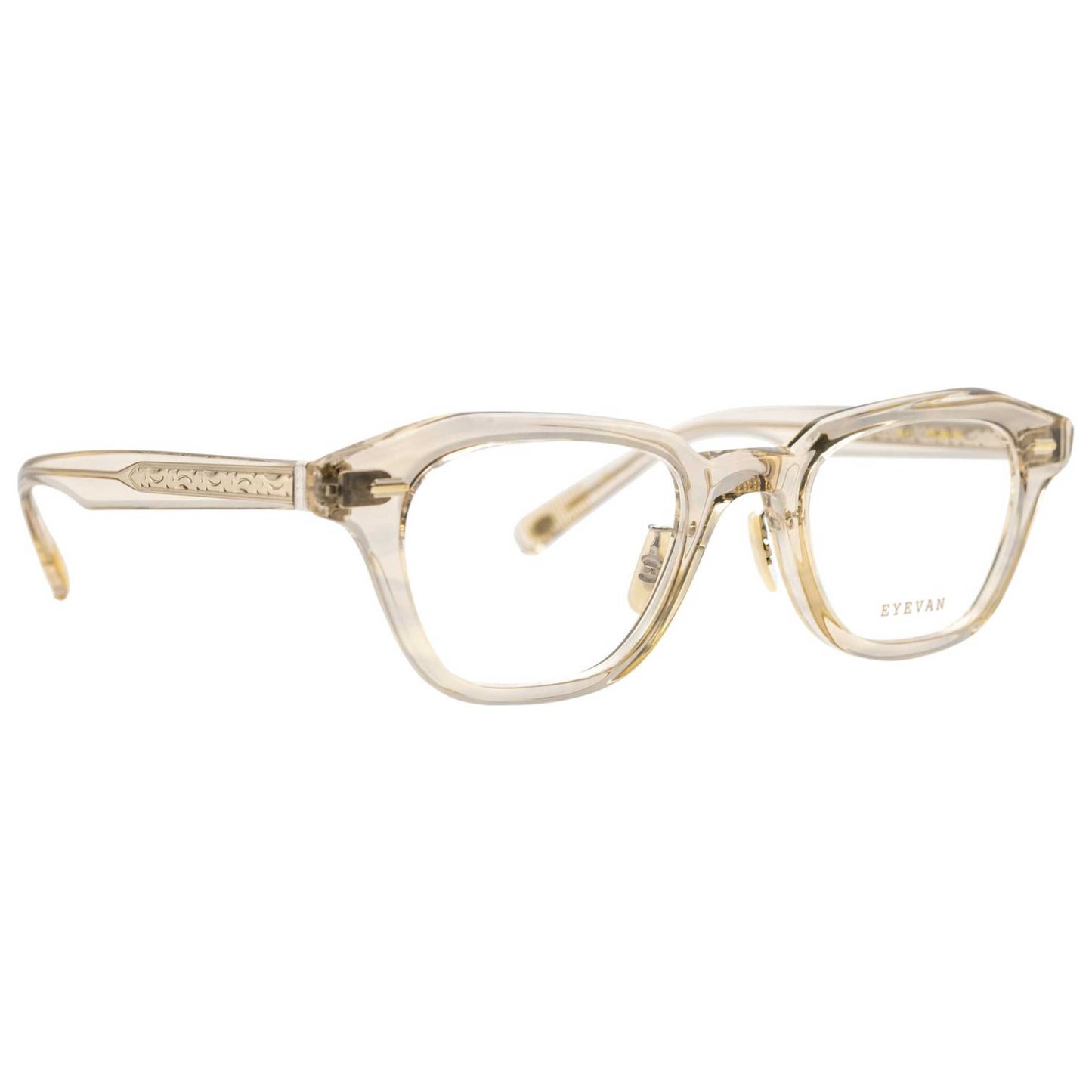 Front view of Eyevan Fashion Unisex Opticals LASZLO-DST-48