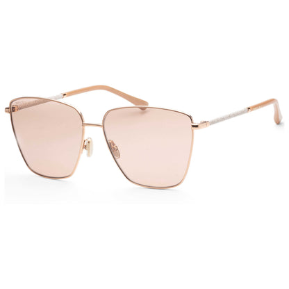 Front view of Jimmy Choo Lavi Women's Sunglasses LAVIS-0BKU-2S