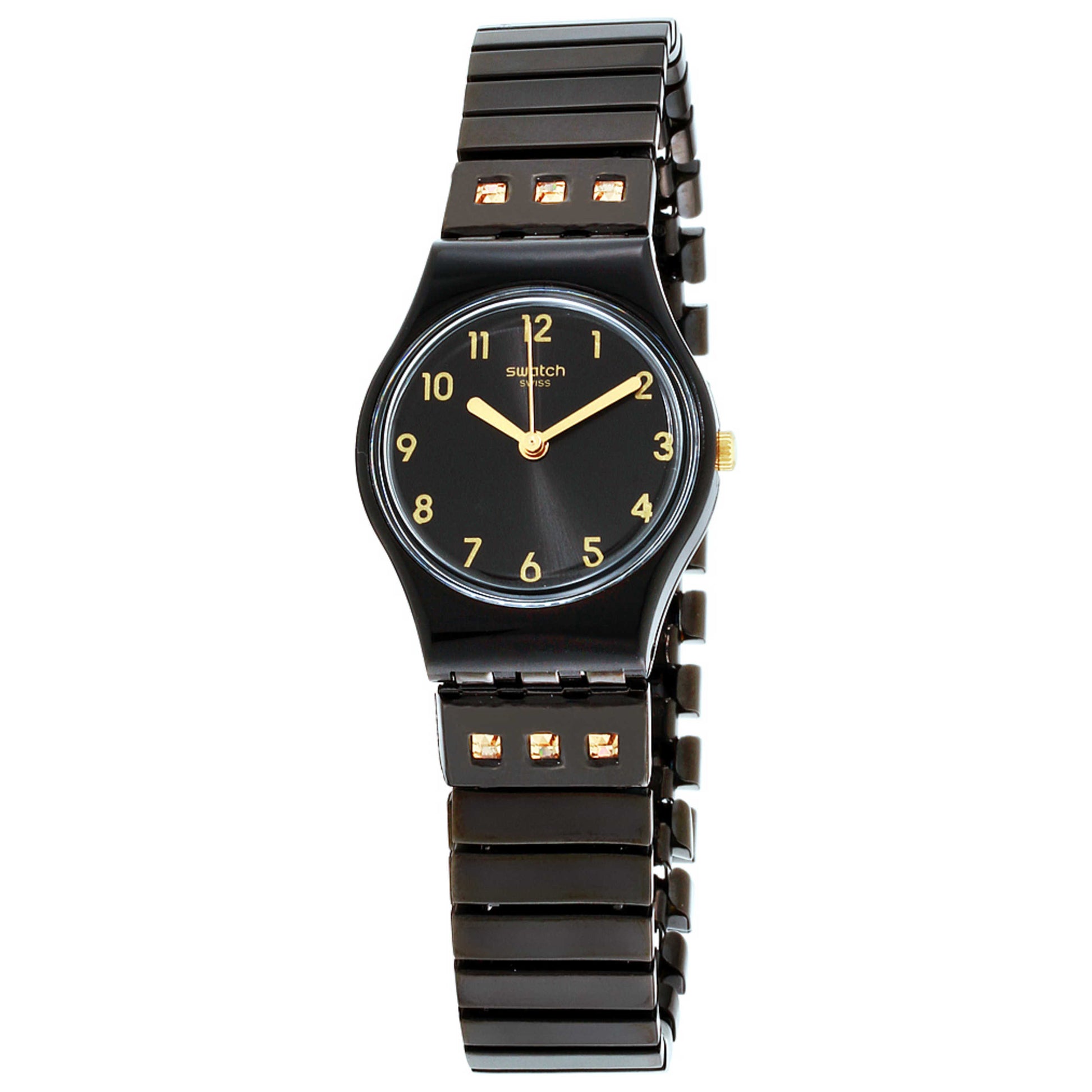 Front view of Swatch Originals Women's Quartz Watch LB181B