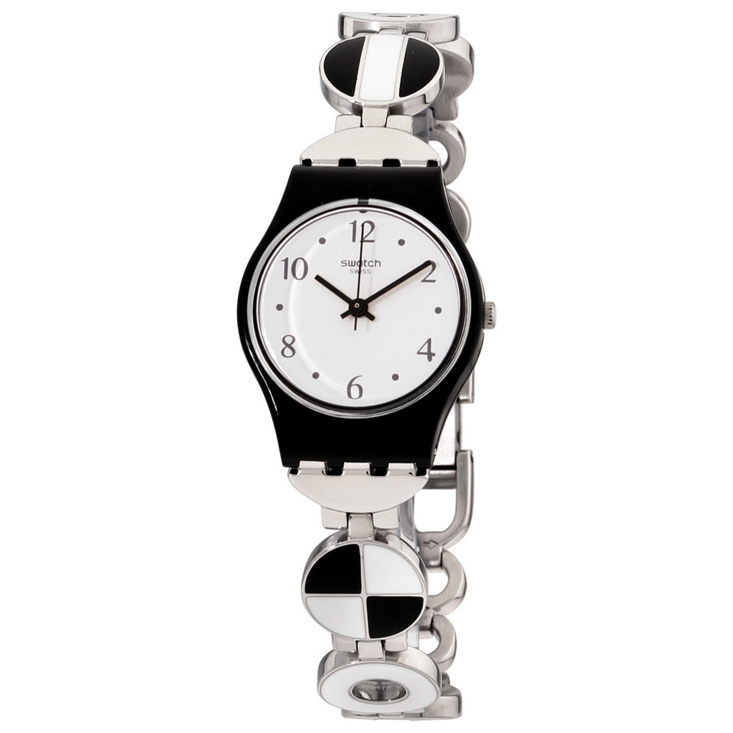 Front view of Swatch Casual Women's Quartz Watch LB185G