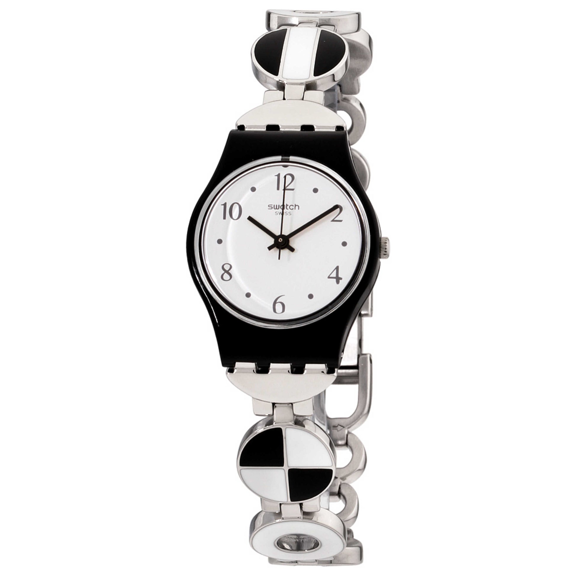 Front view of Swatch Casual Women's Quartz Watch LB185G