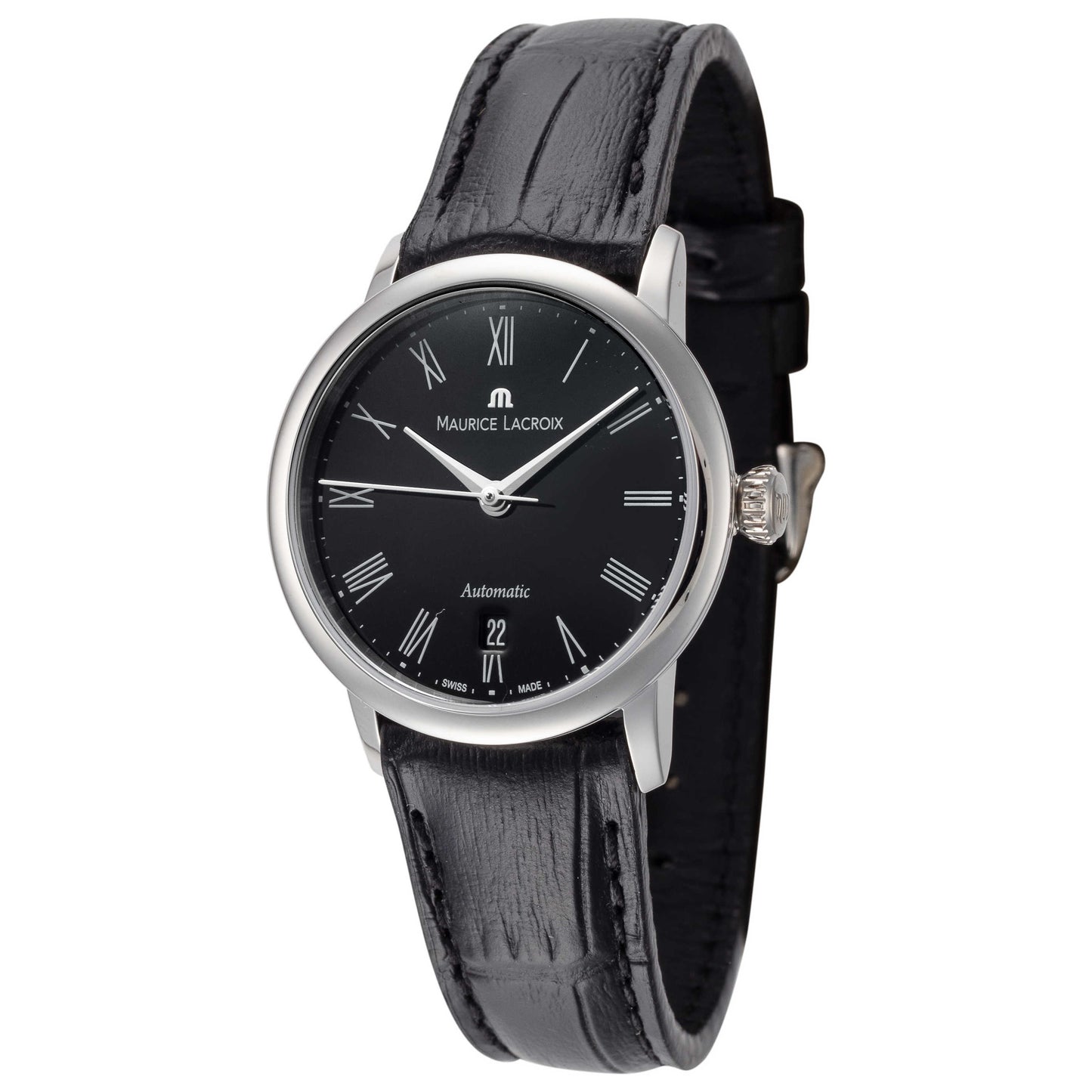 Front view of Maurice Lacroix Les Classiques Women's Automatic Watch LC6063-SS001-310