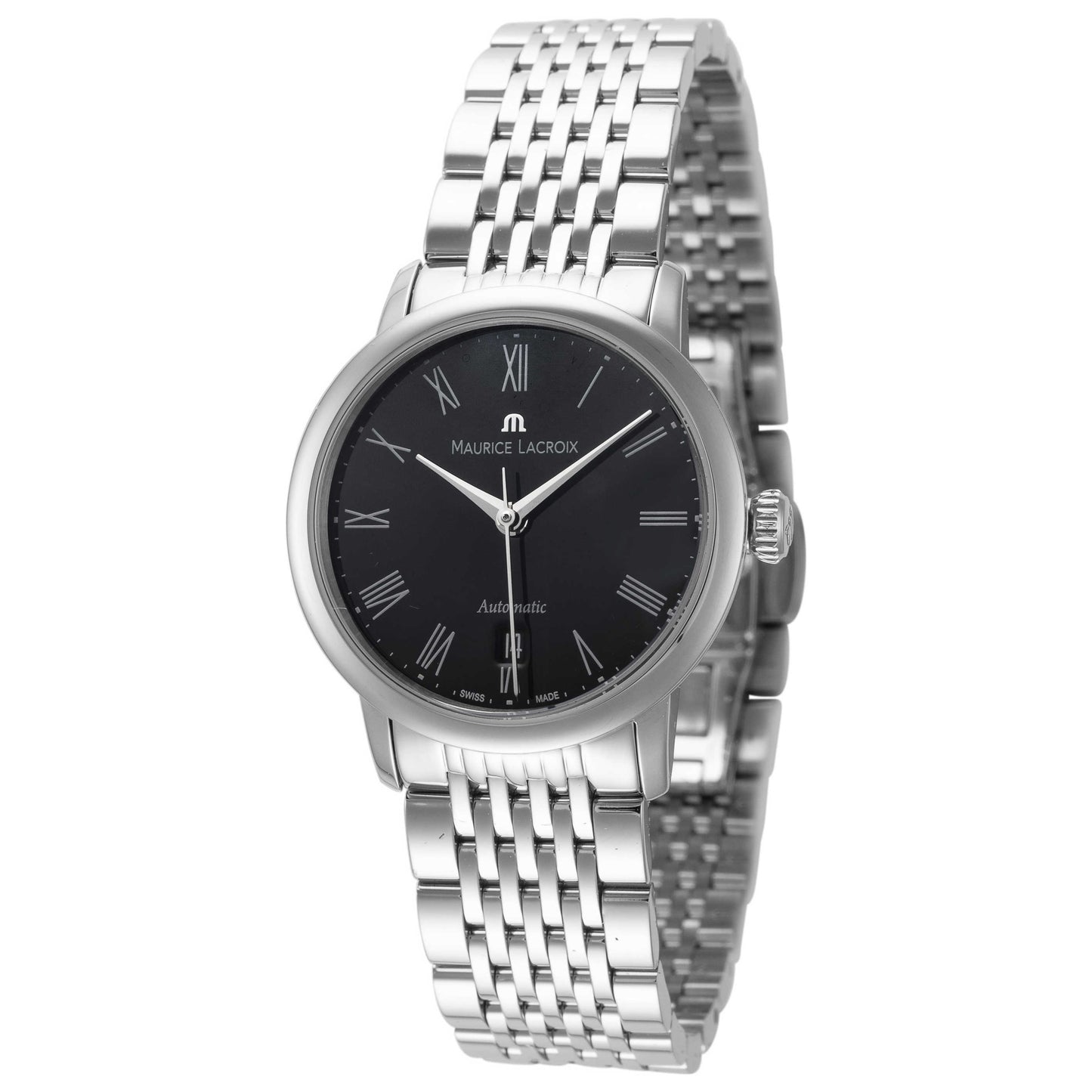 Front view of Maurice Lacroix Les Classiques Women's Automatic Watch LC6063-SS002-310