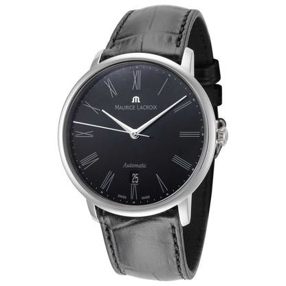 Front view of Maurice Lacroix Les Classiques Men's Automatic Watch LC6067-SS001-310