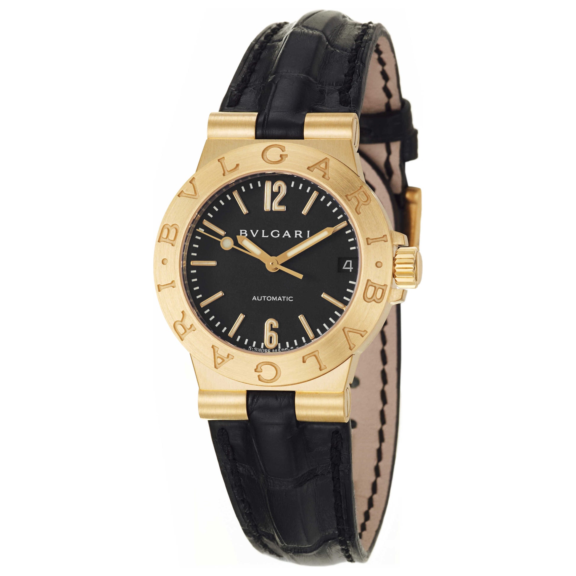 Front view of Bulgari Bulgari-Bulgari Women's Automatic Watch LCV29GLD-SLN