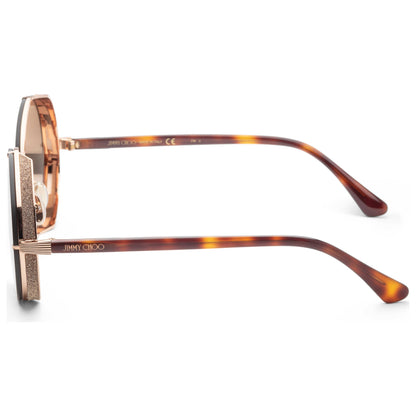 Left view of Jimmy Choo Lilo Women's Sunglasses LILOS-0DDB-HA