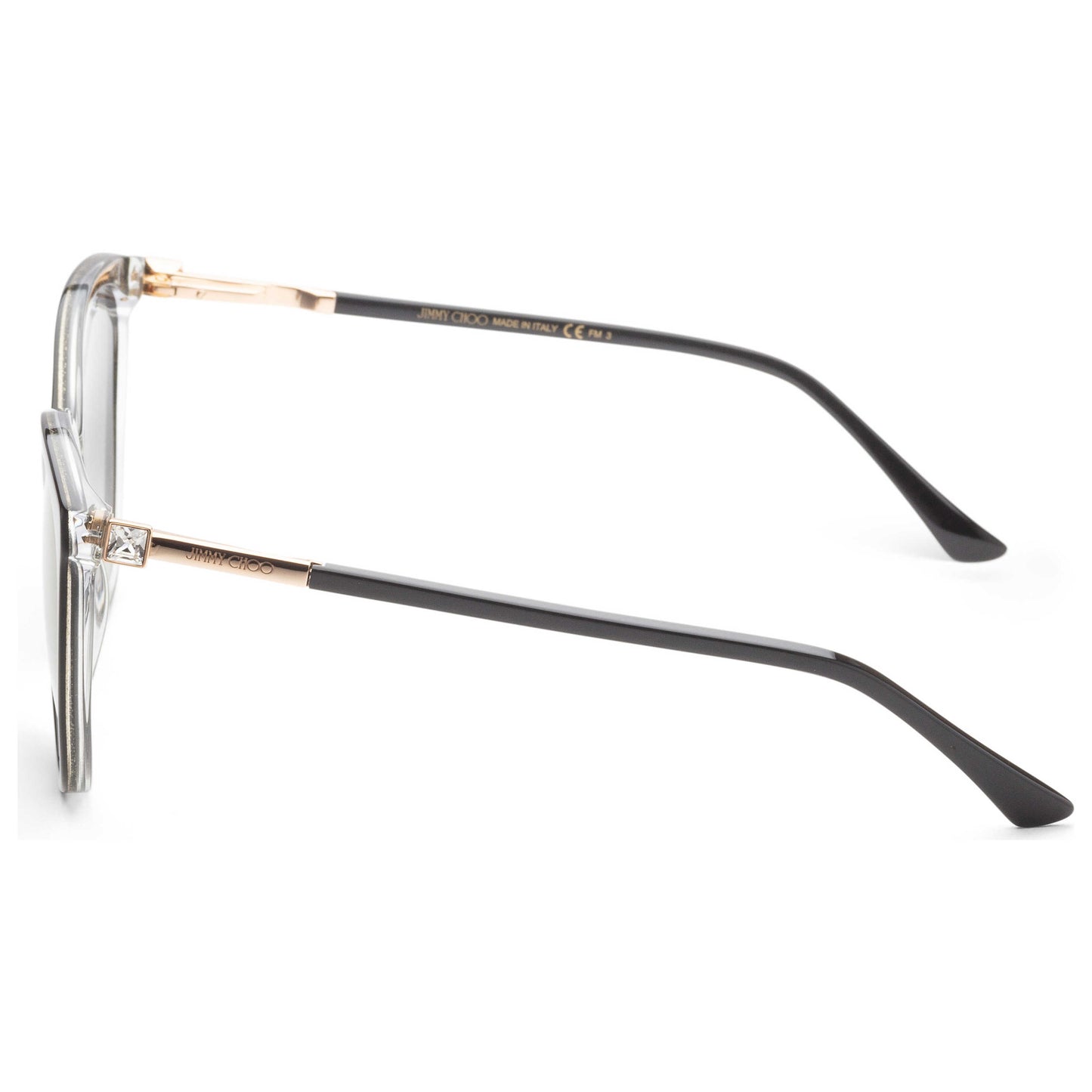Left view of Jimmy Choo Lissa Women's Sunglasses LISSAS-0807-FQ