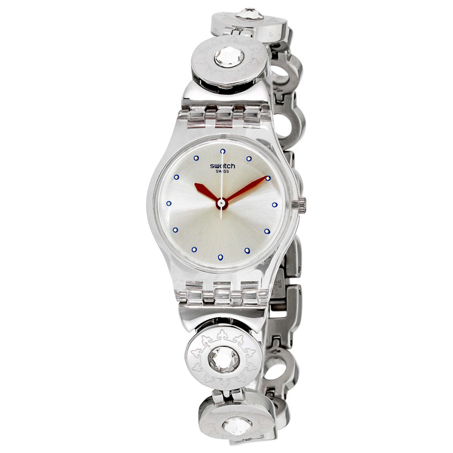 Front view of Swatch L'Inattendance Women's Quartz Watch LK375G