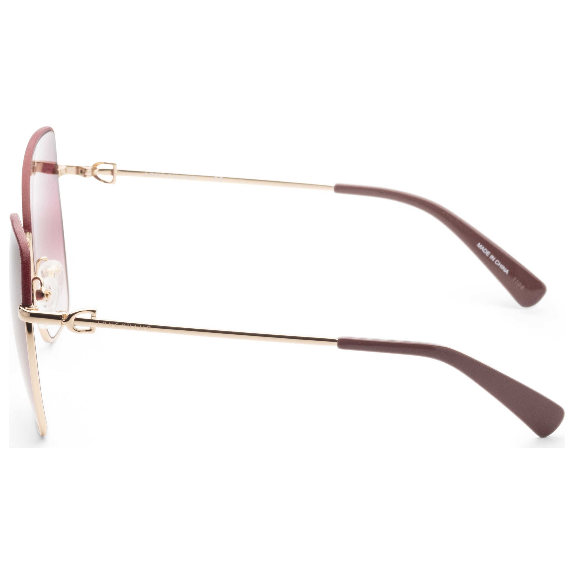 Left view of Longchamp Women's Sunglasses LO156SL-722