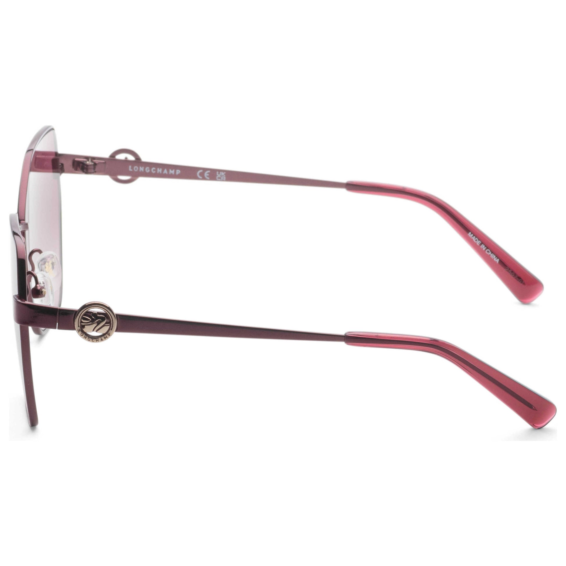 Left view of Longchamp Women's Sunglasses LO180S-601-58