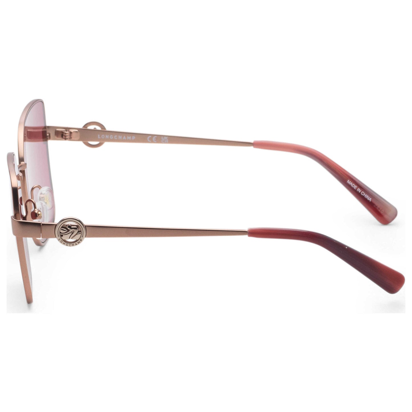 Left view of Longchamp Women's Sunglasses LO181S-738