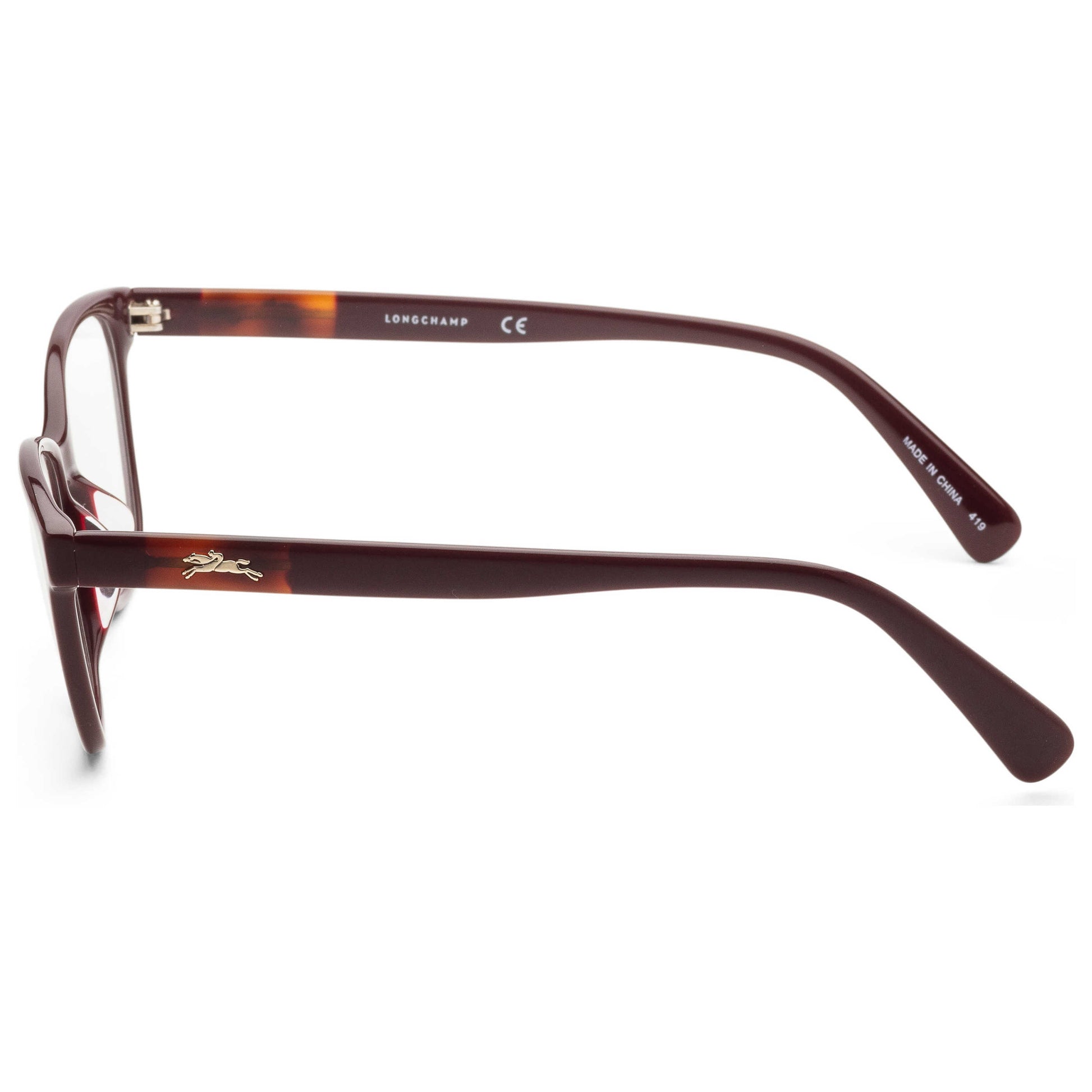 Left view of Longchamp Fashion Women's Opticals LO2657-604