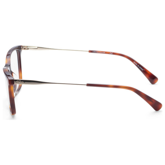 Left view of Longchamp Women's Opticals LO2674-226-52