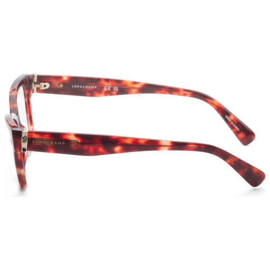 Left view of Longchamp Women's Opticals LO2713-640-51